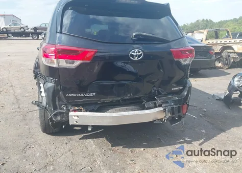 2019 Toyota Highlander Limited Platinum из США, поврежденный, VIN 5TDYZRFH0KS324141